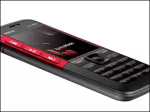 Czarna, Nokia 5310 XpressMusic, Czerwona