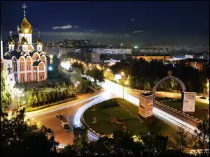 Noc, Moskwa, Panorama