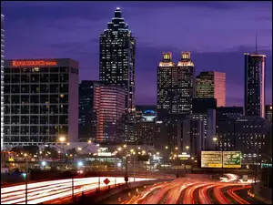 Stany Zjednoczone, Noc, Atlanta, Miasto