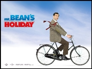 Rowan Atkinson, Jaś Fasola, rower