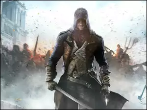 Assassins Creed, Zakapturzony, Unity, Mężczyzna