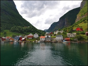 Wieś, Góry, Norwegia
