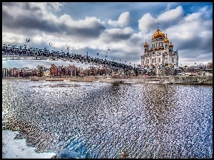 Most, Chrystusa, Moskwa, Zbawiciela, Rzeka, Cerkiew