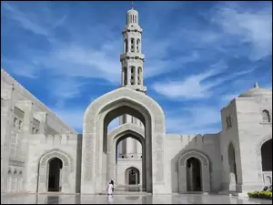 Niebo, Oman, Meczet