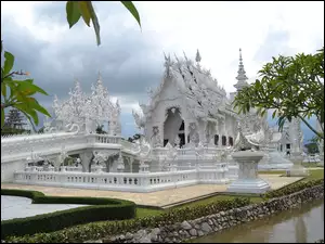 Biała, Tajlandia, Świątynia, Chiang Mai