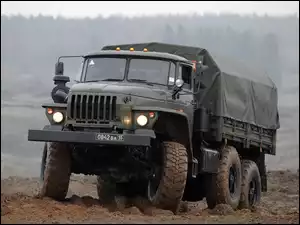 Ciężarówka, 4320-10, Wojskowa, Ural