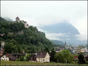 Las, Liechtenstein, Miasto, Vaduz, Góry