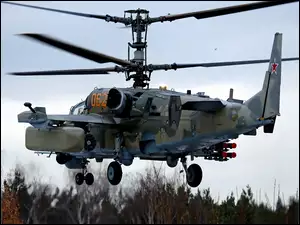 Wirniki, Helikopter, Ka-52, Kamov, Dwa