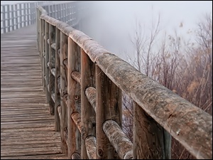 Mgła, Drewniany, Most