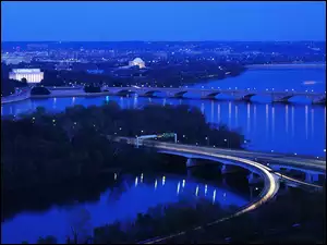 Mosty, Waszyngton, Rzeka, Panorama