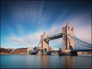 Rzeka, Wielka Brytania, Most, Londyn, Tower Bridge