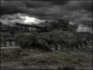 Kamuflaż, Czołgi, Leopard 2
