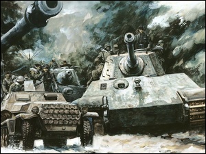Żołnierze, Czołgi, Tiger II