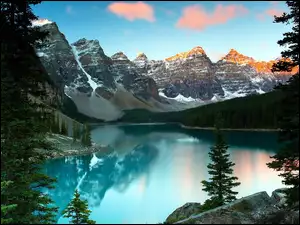 Jezioro, Góry, Szczyty