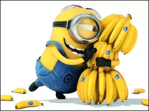Banany, Minionek, Film Animowany