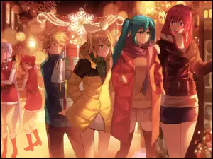 Kasane Teto, Kagamine Len, Akita Neru, Hatsune Miku, Vocaloid, Megurine Luka, Yowane Haku, Kagamine Rin
