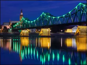 Most, Miasto, Woda, Oświetlenie