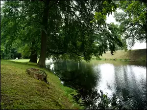 Park, Rzeka