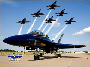 F/A-18, Blue Angels, Boeing