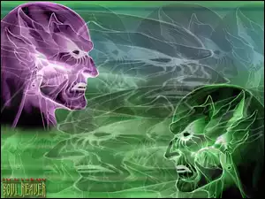 Legacy Of Kain Soul Reaver, postacie, twarz, grafika