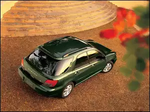 Kombi, Zielone, Subaru Impreza