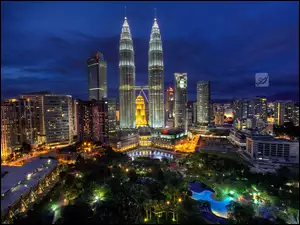 Petronas Towers, Malezja, Kuala Lumpur
