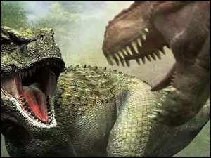 Dinozaury, Zwierzęta, Tyranozaur, Prehistoryczne
