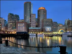 Bostonu, Nocna, Panorama
