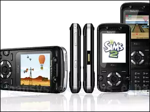 Gry, Czarny, Sony Ericsson F305