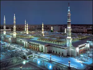 Miasto nocą, Arabia Saudyjska