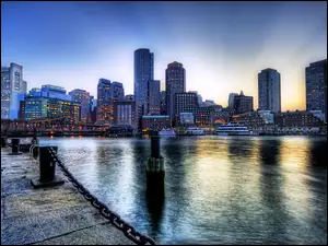 Boston, Port, Panorama