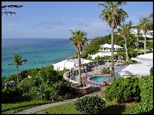 Hotelowy, Bermudy, Wybrzeże, Morze, Kompleks