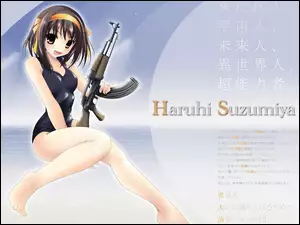 morze, Suzumiya Haruhi No Yuuutsu, pistolet