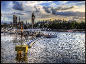 Big Ben, Londyn, Rzeka