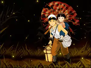 anime, Hotaru no Haka, Grave of the Fireflies