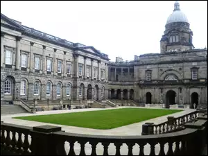 Budynek, Wielka Brytania, Uniwersytet, Szkocja, Oxford, Edynburg