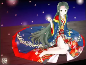gwiazdy, Suzumiya Haruhi No Yuuutsu, długa suknia