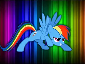Tęcza, My Little Pony, Rainbow Dash
