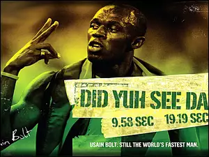 Usain Bolt, rekordy świata, lekkoatletyka, sport