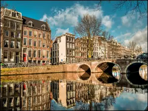 Holandia, Amsterdam, Kanał