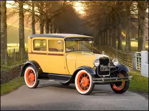 1928, Klasyczne, Tudor, Retro, Ford