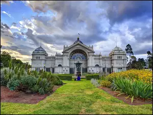 Australia, Ogród, Melbourne, Zamek