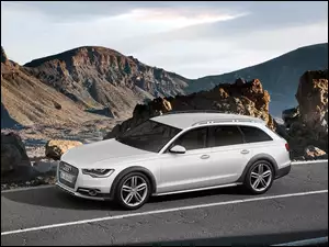 Audi A6, Góry, Allroad, Droga