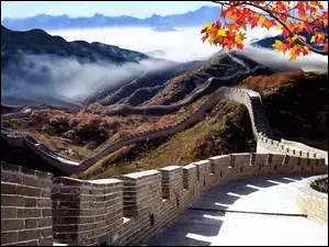 Muru, Fragment, Lasy, Góry, Chińskiego, Mgła, Wielkiego
