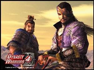 Dynasty Warriors 4, samuraj, mężczyzna, wojownik