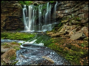 Wodospad, USA, Elakala, Virginia
