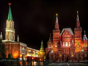 Rosja, Plac Czerwony, Moskwa, Państwowe Muzeum Historyczne