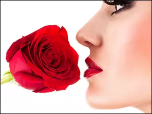 Roza, Kobieta, Usta