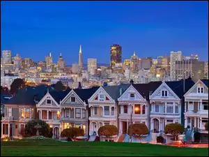 Wieczór, San Francisco, Miasto
