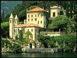 Jezioro, Willa, Włochy